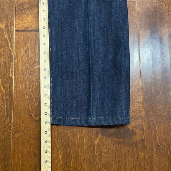 Rocawear Vintage Y2K Baggy Grunge Skater Embroidered Dark Denim Jeans 40 x 34 - Picture 9 of 10